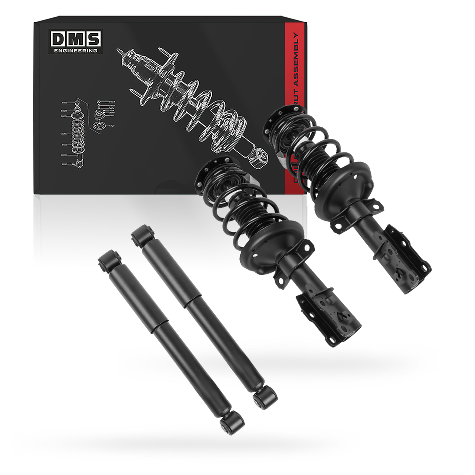 Chevrolet Cobalt LS / LT / LTZ (2005-2010) Front & Rear Shock Absorbers LH + RH