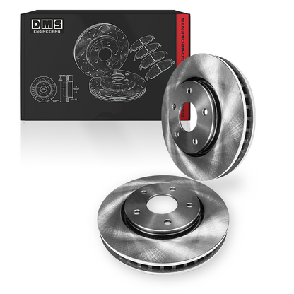 Chevrolet Equinox LT/  LTZ / SE (2010 - 2017) Front and Rear Standard Brake Rotors and Brake Pads LH + RH