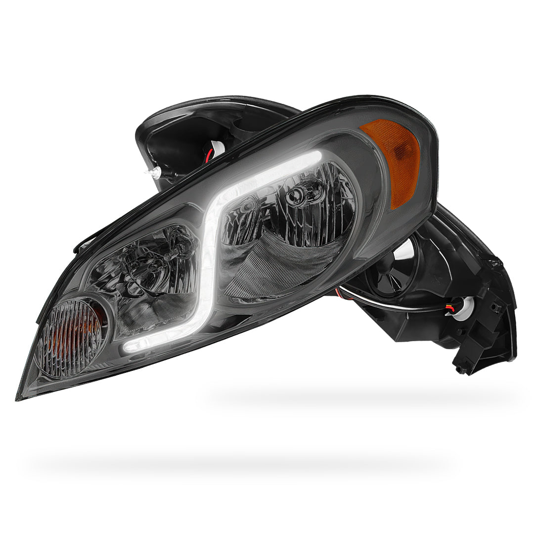 Chevrolet Impala LS / LT / LTZ (2006 - 2013) LED DRL Replacement Headlights LH + RH