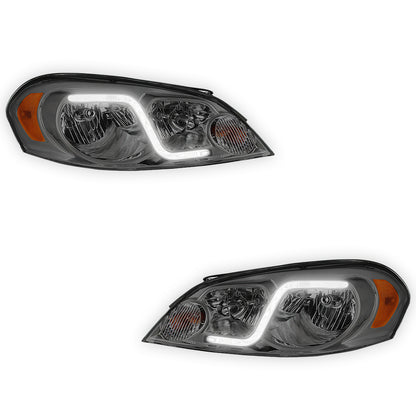 Chevrolet Impala Limited LS / LT / LTZ (2014 - 2016) LED DRL Replacement Headlights LH + RH