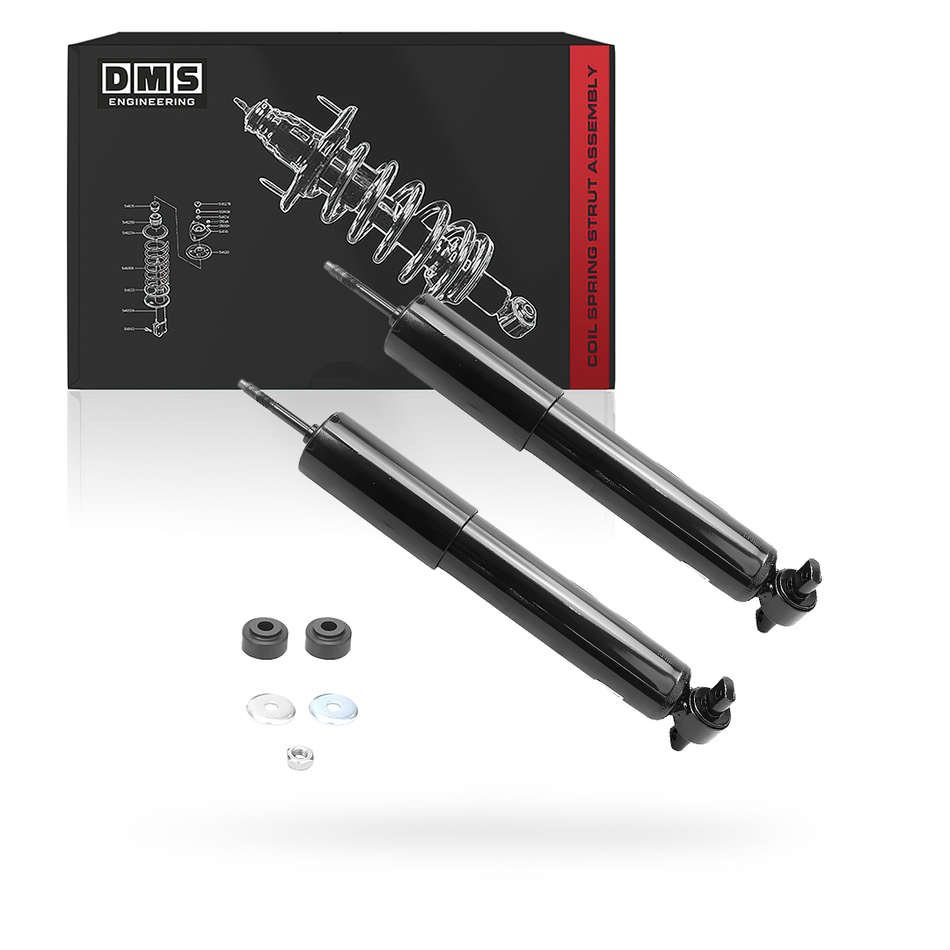 GMC Sierra 1500 SLE / SLT / Denali (1999-2006) Front & Rear Shock Absorbers LH + RH