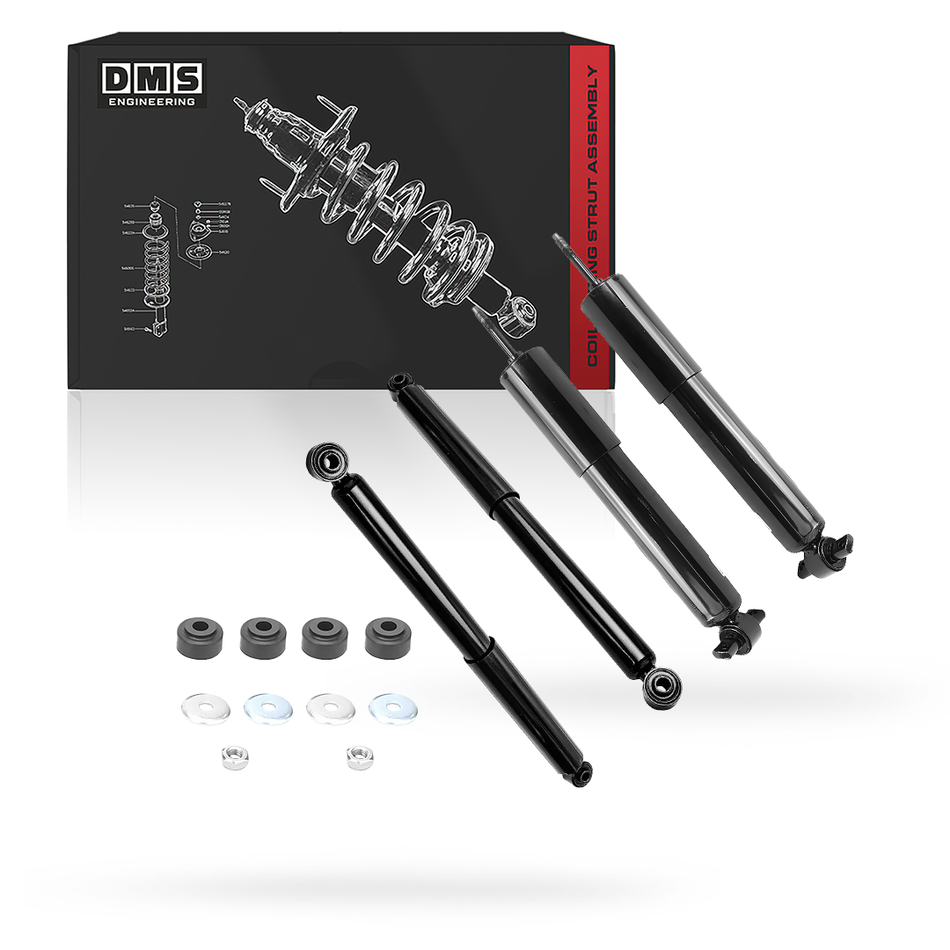 Chevrolet Silverado 1500 Hybrid / LS / LT (1999-2006) Front & Rear Shock Absorbers LH + RH