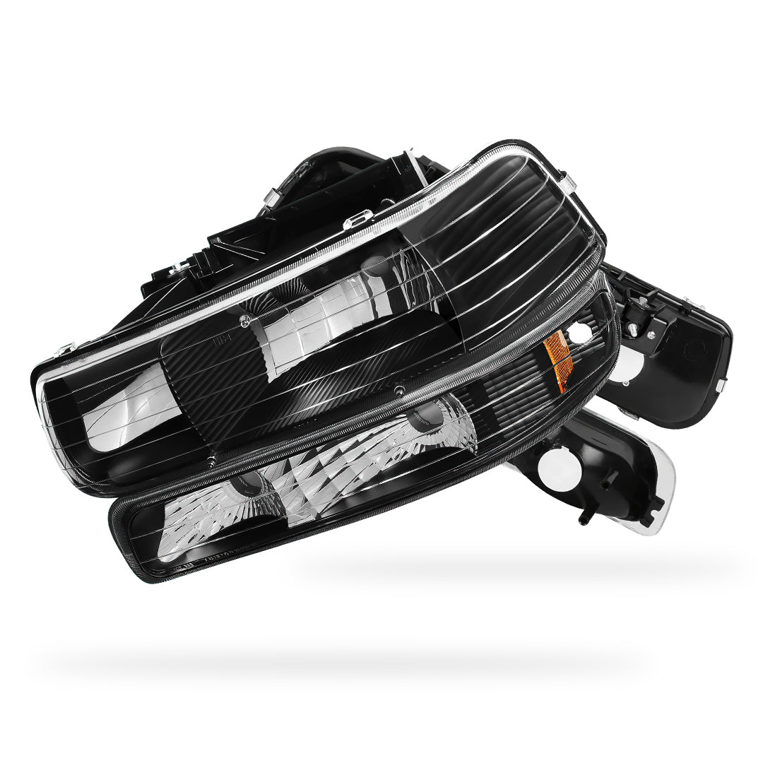 Chevrolet Tahoe (2000 - 2006) Replacement Headlights and Bumper Lights LH + RH