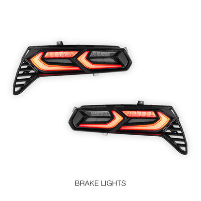 Chevrolet Corvette C7 (2014 - 2019) Sequential LED Tail Lights LH + RH