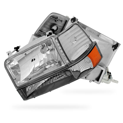 Ford F-150 (1992 - 1996) Replacement Headlights and Bumper Lights LH + RH