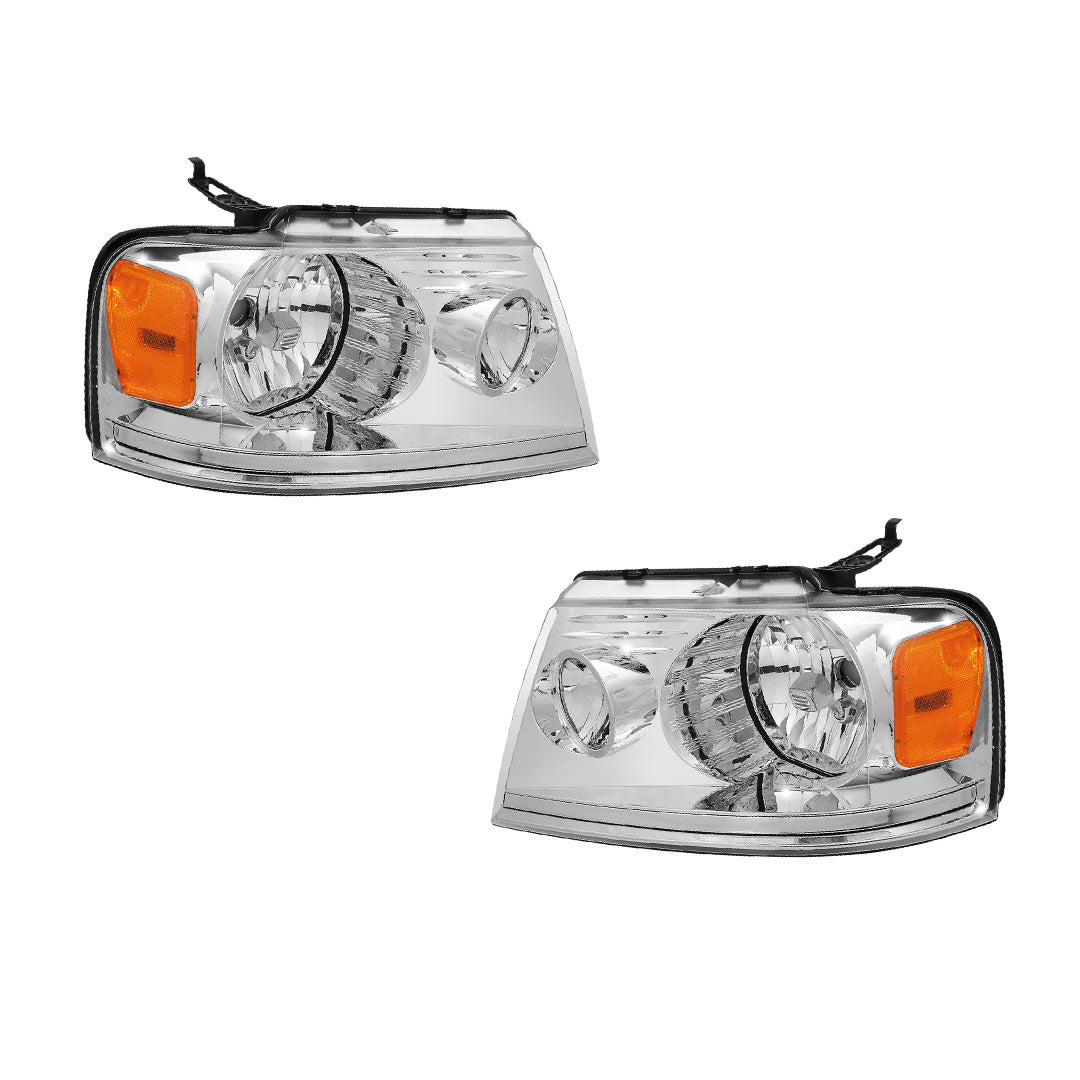 Lincoln Mark LT (2006 - 2008) Replacement Headlights LH + RH