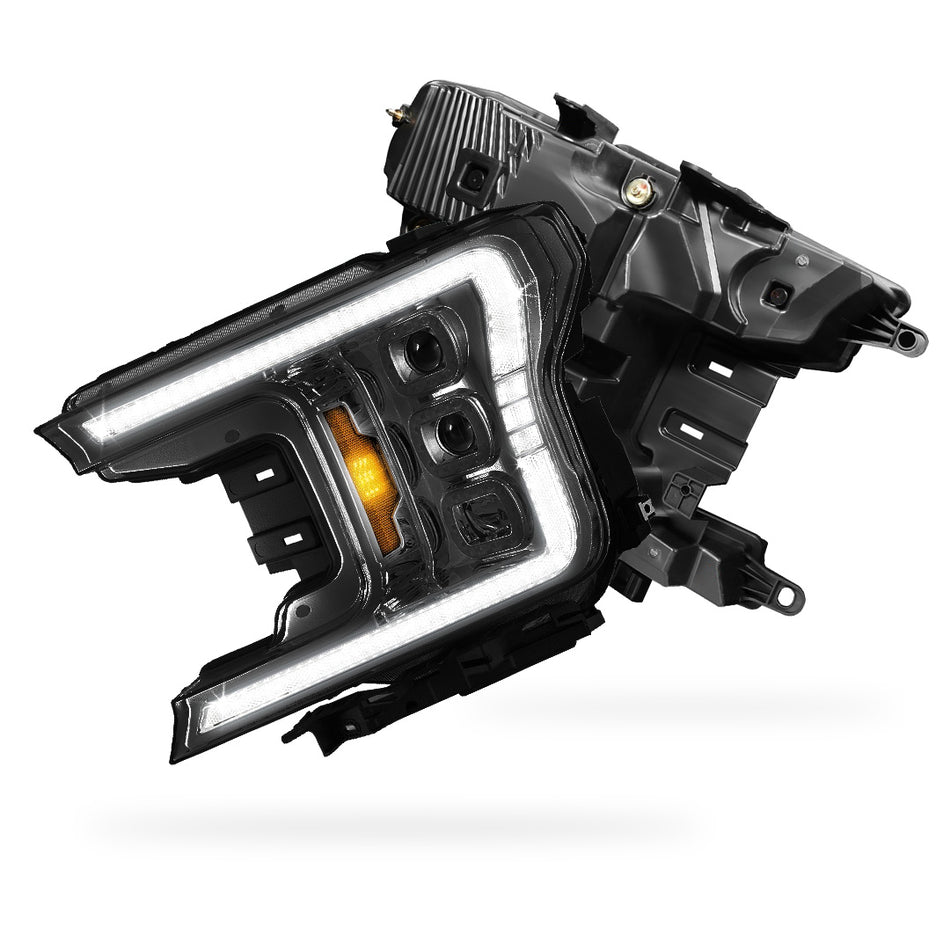 Ford F-150 (2018 - 2020) Full LED Switchback Sequential Projector Headlights LH + RH