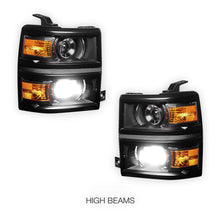 Chevrolet Silverado 1500 LT / LTZ / LS (2014 - 2015) Projector Headlights LH + RH