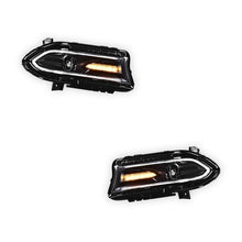 Dodge Charger (2015 - 2022) LED DRL Halogen Projector Headlights LH + RH