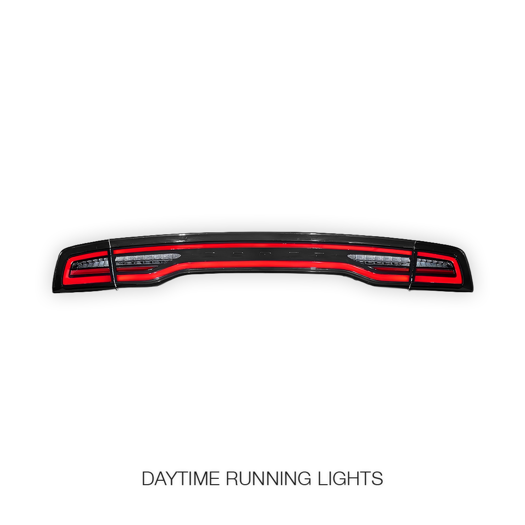 Dodge Charger (2011 - 2014) Sequential Full LED Inner and Outer Tail Lights Assembly