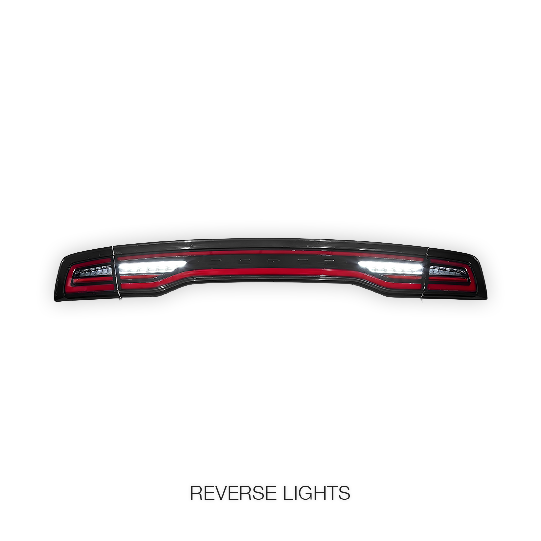 Dodge Charger (2011 - 2014) Sequential Full LED Inner and Outer Tail Lights Assembly