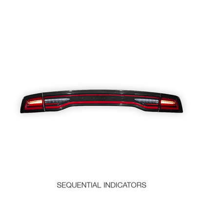 Dodge Charger (2011 - 2014) Sequential Full LED Inner and Outer Tail Lights Assembly