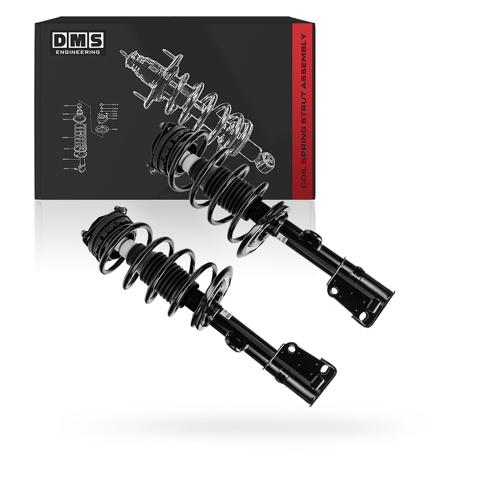 Dodge Grand Caravan (2008 - 2020) Front & Rear Shock Absorbers + Sway Bar Links LH + RH