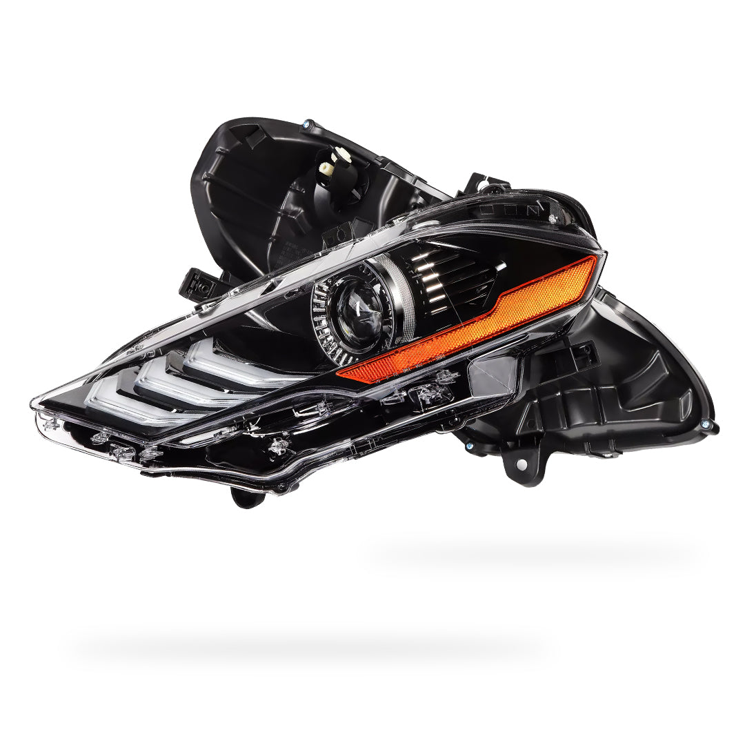 Ford Mustang (2018 - 2023) Full LED Projector Replacement Headlights LH + RH