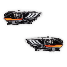 Ford Mustang (2018 - 2023) Full LED Projector Replacement Headlights LH + RH