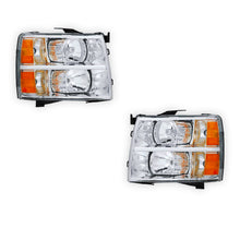 Chevrolet Silverado 3500 HD WT / LT / LTZ (2007 - 2014) Replacement Headlights LH + RH
