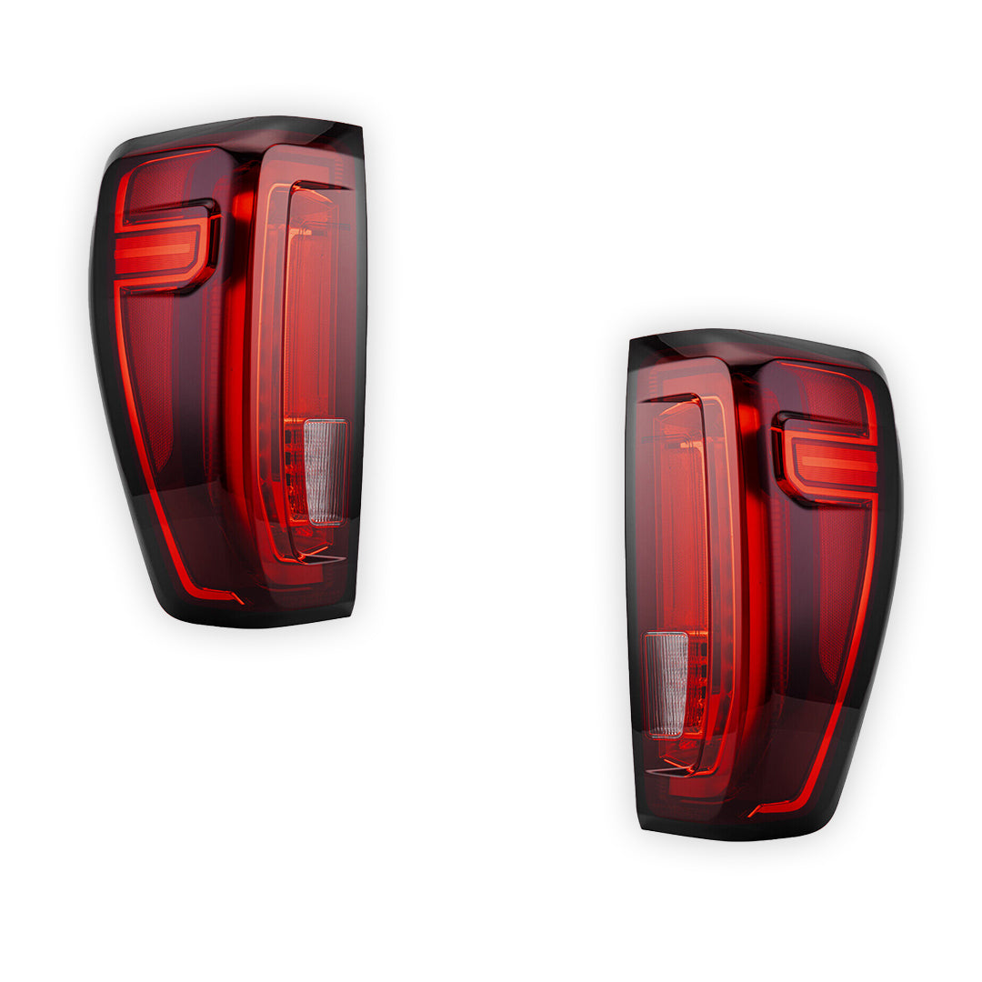 GMC Sierra 2500 HD AT4 / Denali / Pro / SLE / SLT (2019 - 2023) Halogen Replacement Tail Lights LH + RH