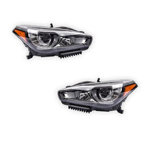 INFINITI Q70 (2015 - 2019) Full LED Black Replacement Headlights LH + RH