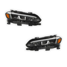 Honda Civic (2022 - 2025) Full LED Black Replacement Headlights LH + RH