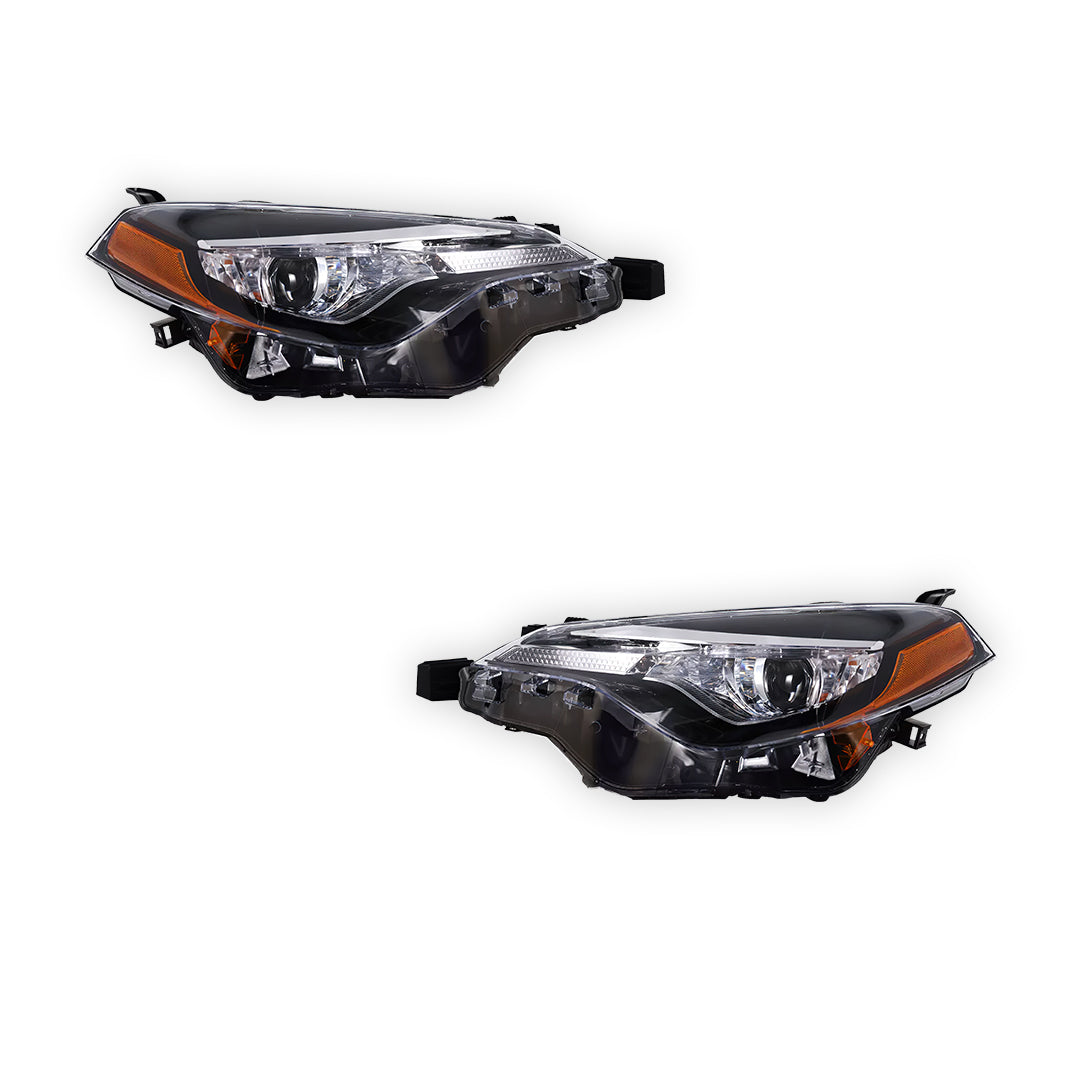 Toyota Corolla CE / L / LE / LE Eco (2017 - 2019) LED Replacement Headlights LH + RH