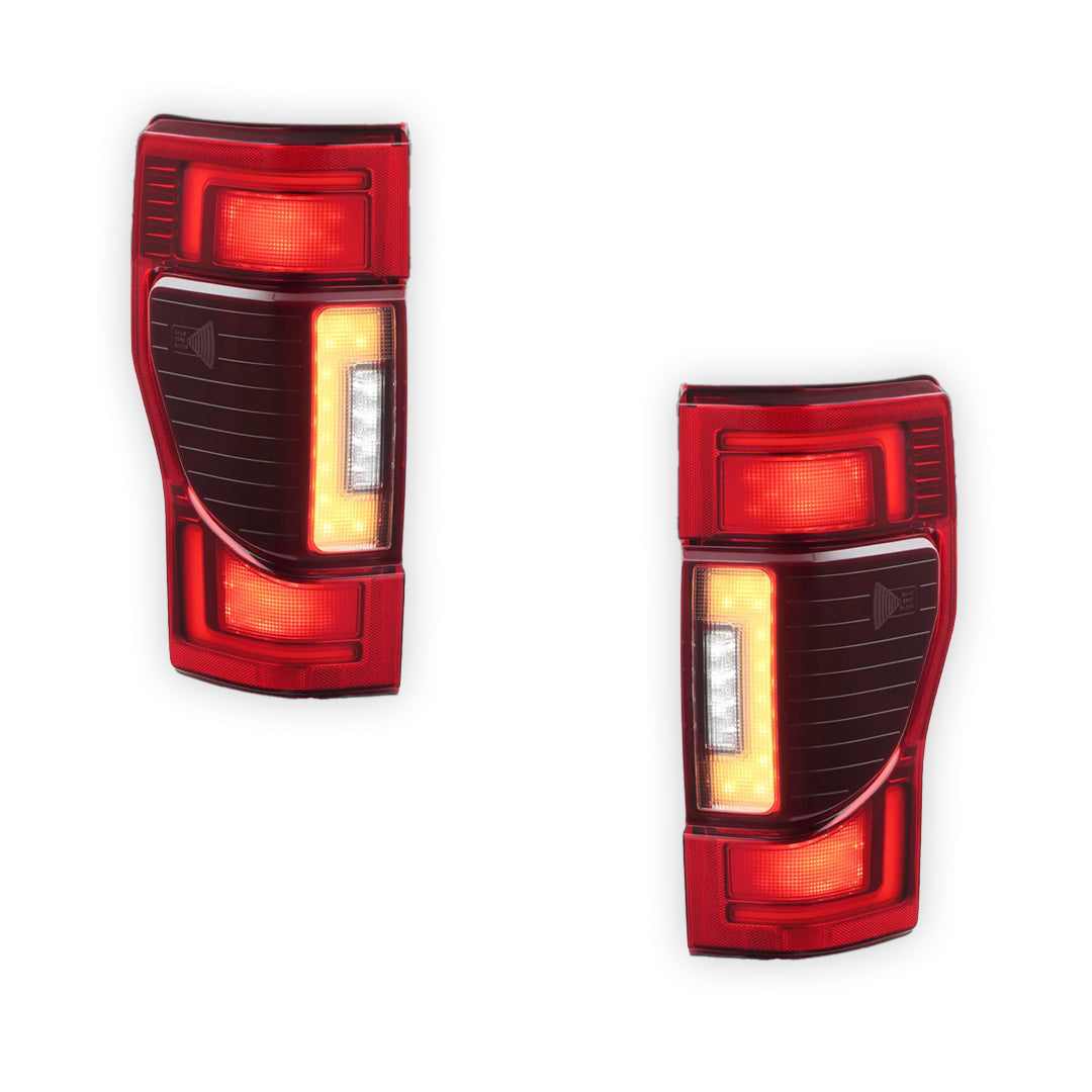 Ford F-250 Super Duty (2017 - 2022) Full LED Replacement Tail Lights LH + RH