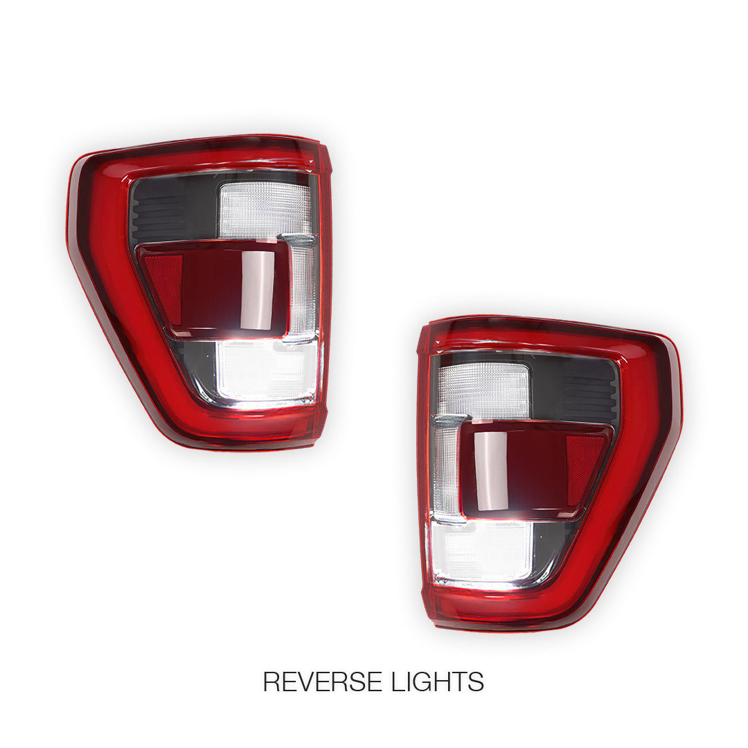 Ford F-150 (2021 - 2023) Full LED Tail Lights LH + RH
