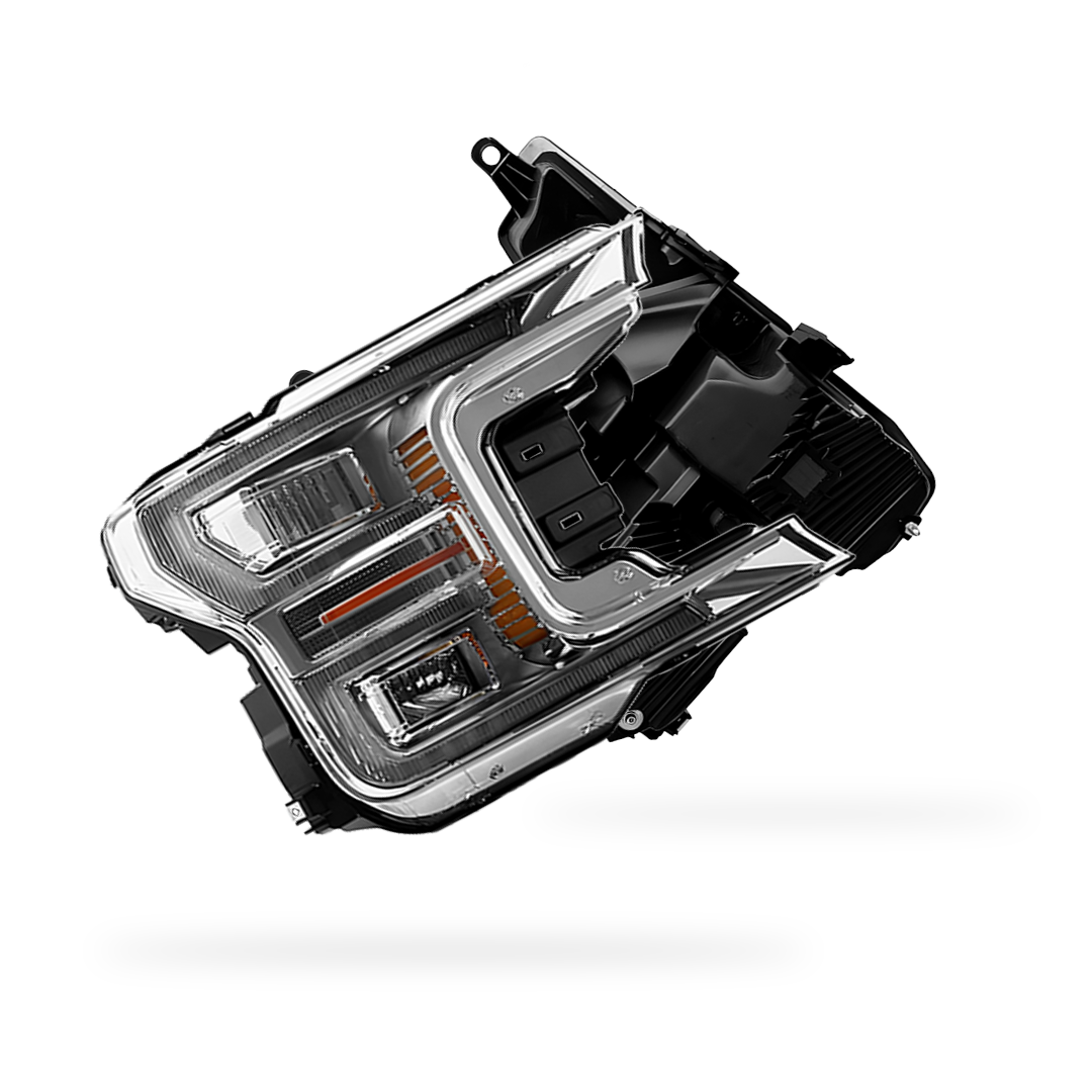 Ford F-150 (2018 - 2020) Sequential Full LED Black Headlights LH + RH