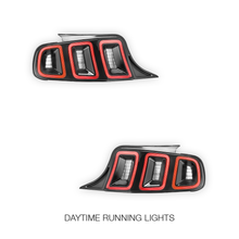 Ford Mustang (2010 - 2014) Sequential Black Full LED Tail Lights LH + RH