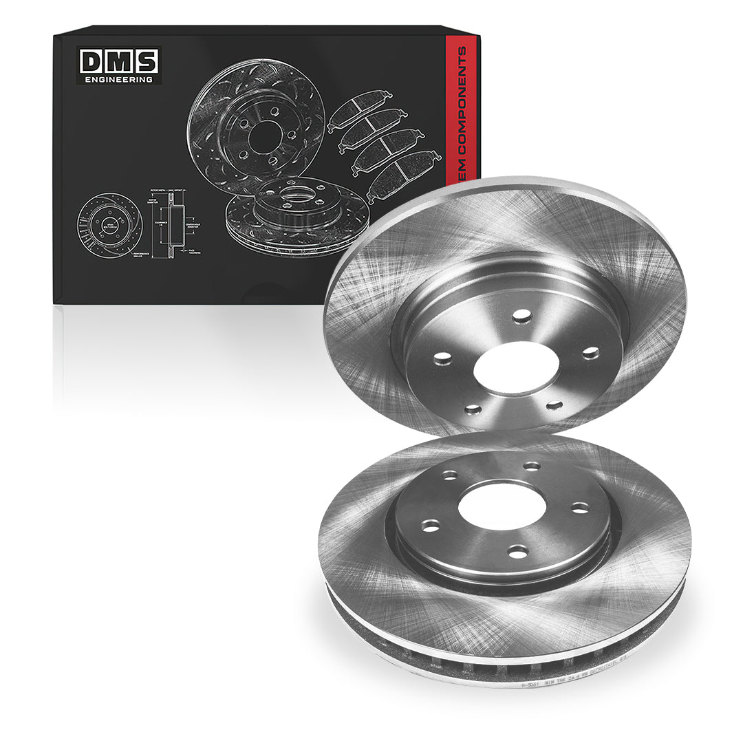 Lexus RX350 (2010 - 2015) Front and Rear Standard Brake Rotors and Brake Pads LH + RH