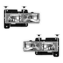 GMC K3500 Sierra SL / Sierra SLE / Sierra SLT (1988 - 2000) Replacement Headlights LH + RH