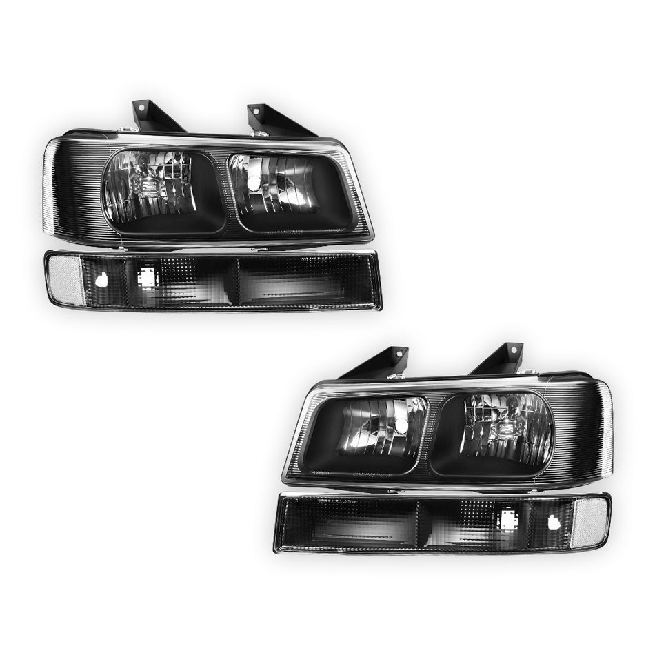 GMC Savana 1500 LS / LT / SLE (2003 - 2014) Replacement Headlights LH + RH