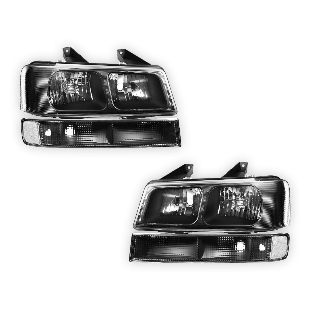 GMC Savana 2500 LS / LT / Work Van (2003 - 2024) Replacement Headlights LH + RH
