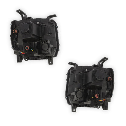 GMC Sierra 2500 HD Denali / SLE / SLT (2015 - 2019) Replacement LED DRL Projector Headlights LH + RH