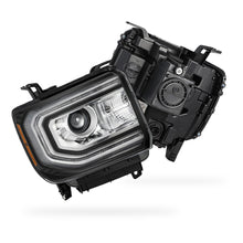 GMC Sierra 1500 Denali / SLE / SLT (2016 - 2018) Replacement LED DRL HID/Xenon OE Style Headlights LH + RH