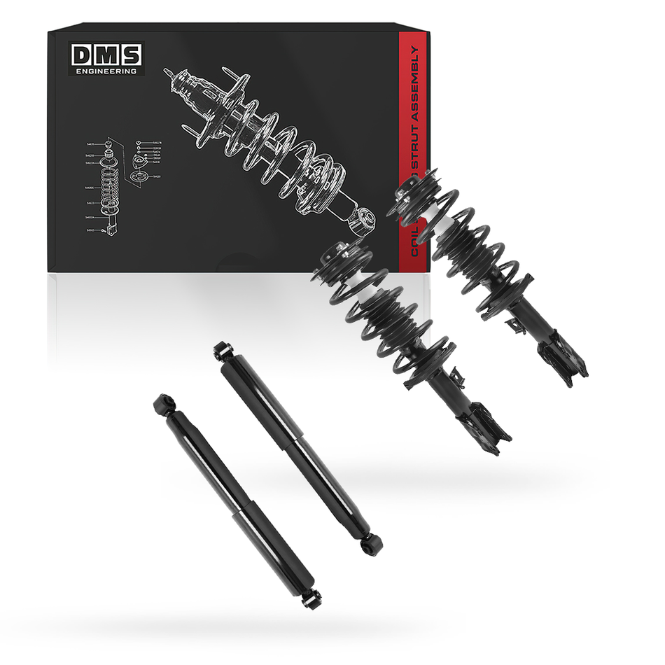 GMC Terrain SLE/ SLT/ Denali (2010-2017) Front & Rear Shock Absorbers and Struts LH + RH