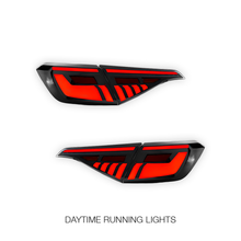 Honda Civic Sedan (2022 - 2024) Sequential V2 Demon Eye Smoked LED Inner and Outer Tail Lights LH + RH