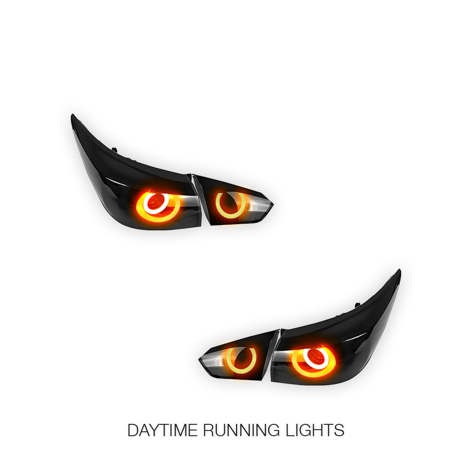 INFINITI Q50 (2014 - 2017) Smoked LED Tail Lights LH + RH