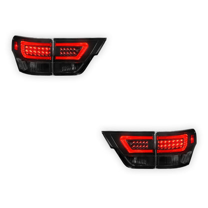 Jeep Grand Cherokee (2011 - 2013) LED Replacement Inner and Outer Tail Lights LH + RH
