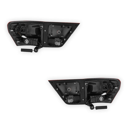 Jeep Grand Cherokee (2011 - 2013) 4pcs. C Bar Style LED Inner and Outer Tail Lights LH + RH