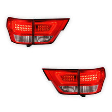 Jeep Grand Cherokee (2011 - 2013) 4pcs. C Bar Style LED Inner and Outer Tail Lights LH + RH