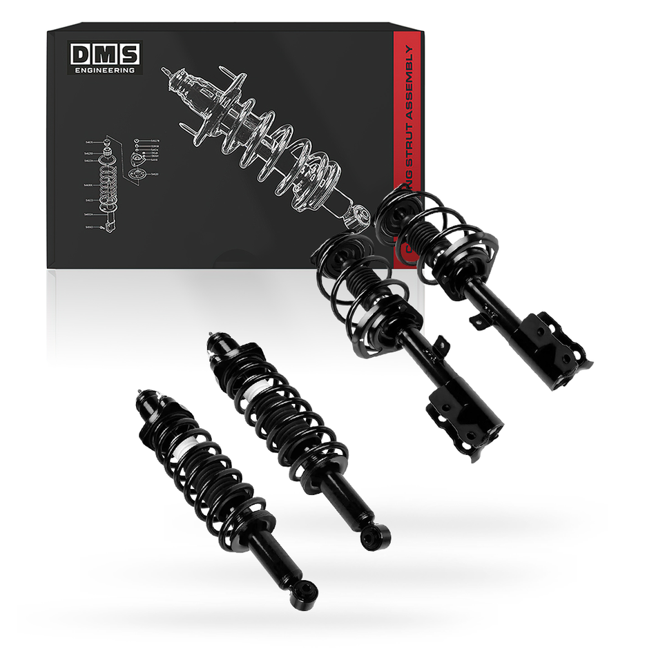 Jeep Compass (2007-2016) Front & Rear Shock Absorbers and Struts LH + RH