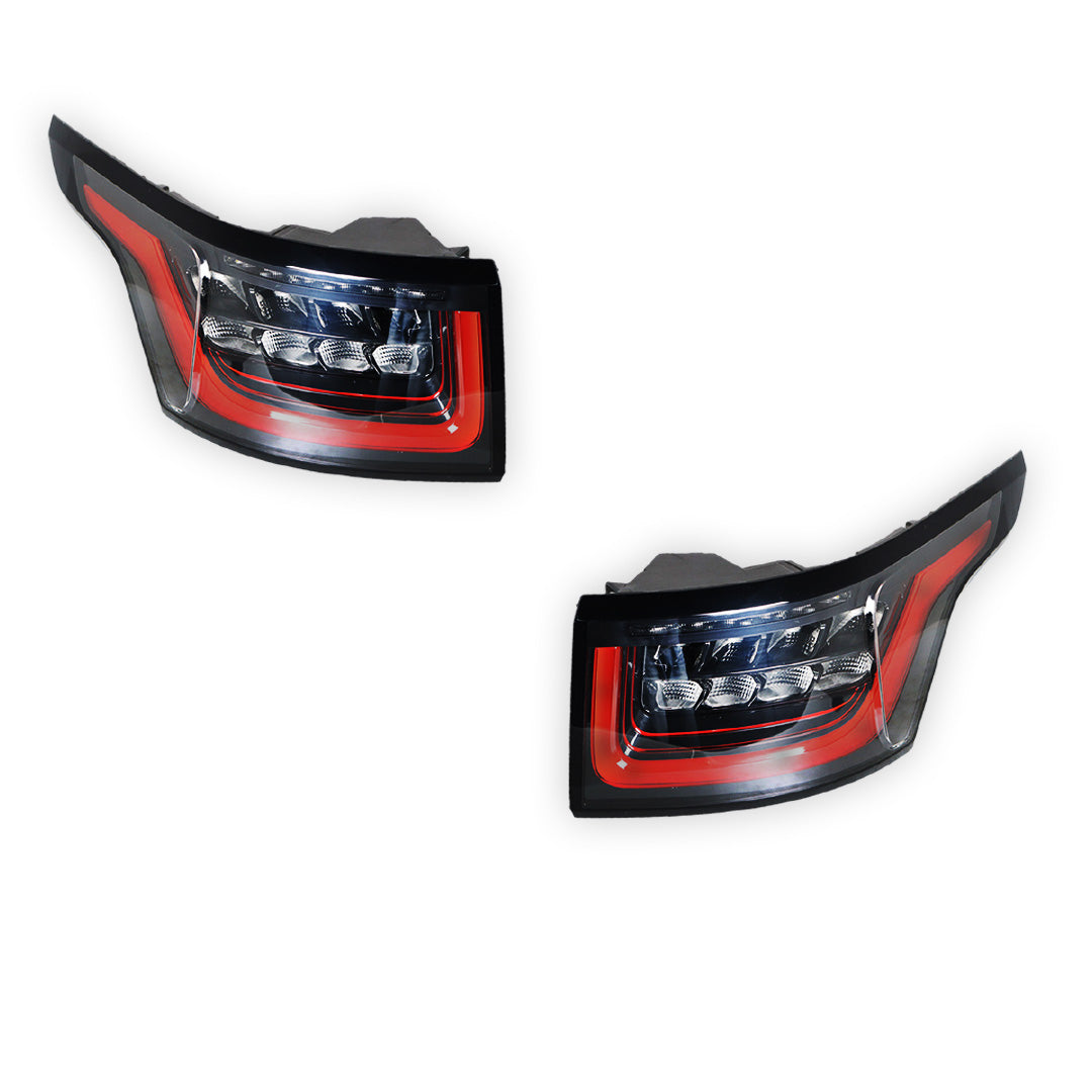 Land Rover Range Rover Sport (2014 - 2018) Black LED Tail Lights LH + RH