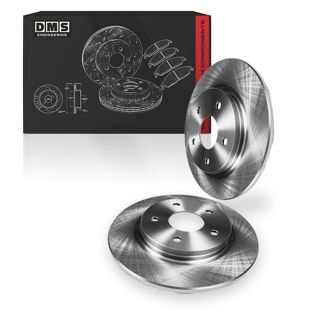Toyota Camry (2007 - 2011) Front and Rear Standard Brake Rotors and Brake Pads LH + RH