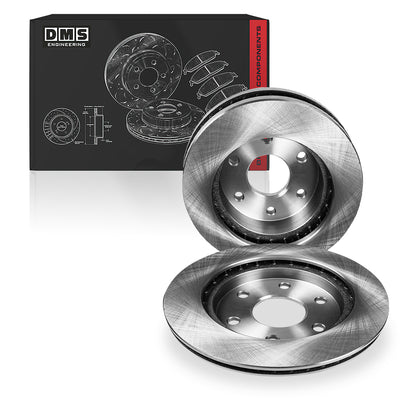Nissan Frontier (2005 - 2019) Front and Rear Standard Brake Rotors and Brake Pads LH + RH