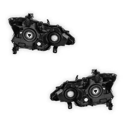 Nissan Altima (2013 - 2015) Replacement Chrome Halogen Headlights LH + RH