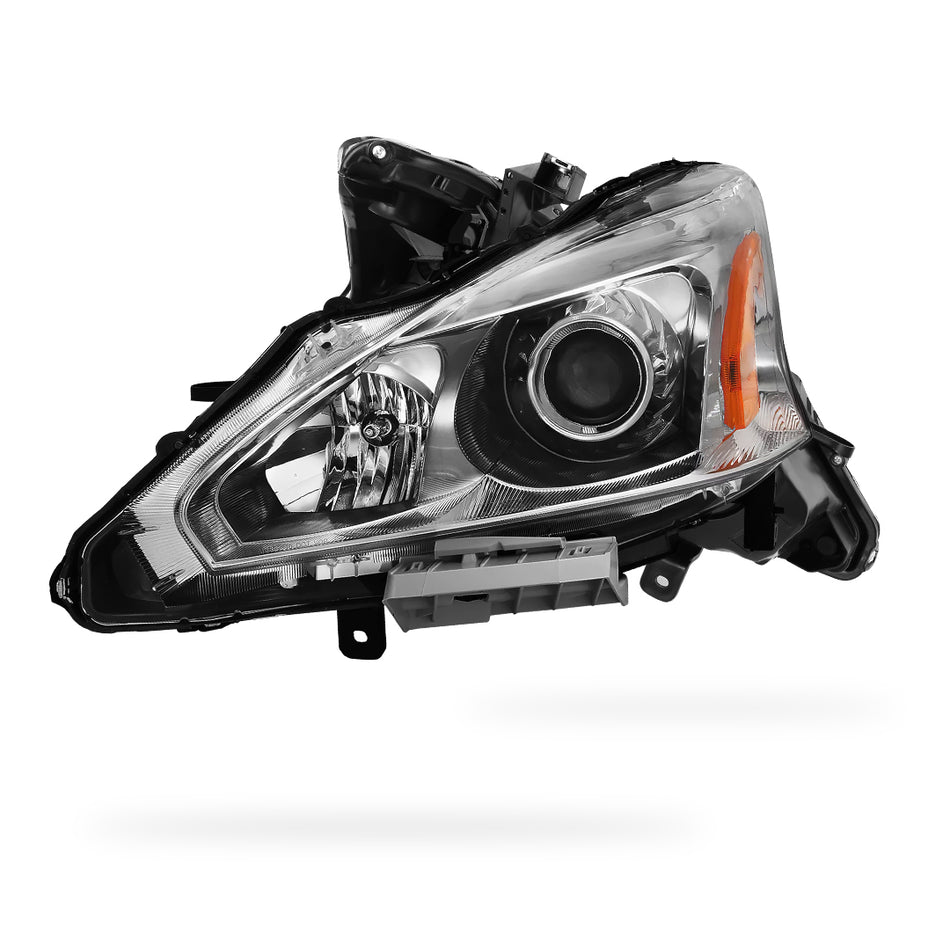 Nissan Altima (2013 - 2015) Replacement Chrome Halogen Headlights LH + RH