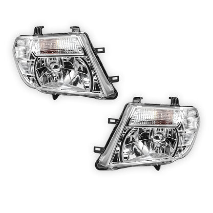 Nissan Navara D40 (2010 - 2015) Headlights No Xenon LH + RH