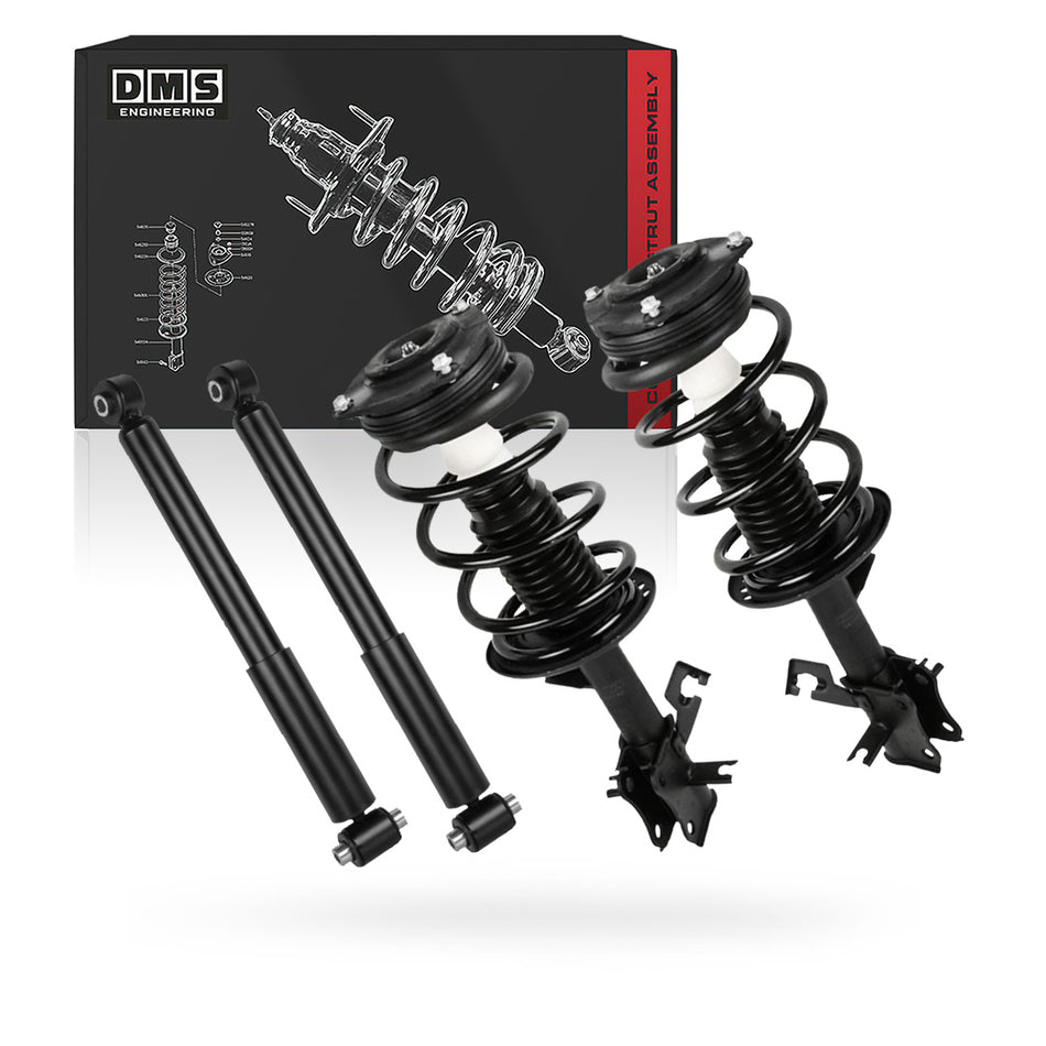 Nissan Sentra (2007-2012) Front & Rear Shock Absorbers and Struts LH + RH