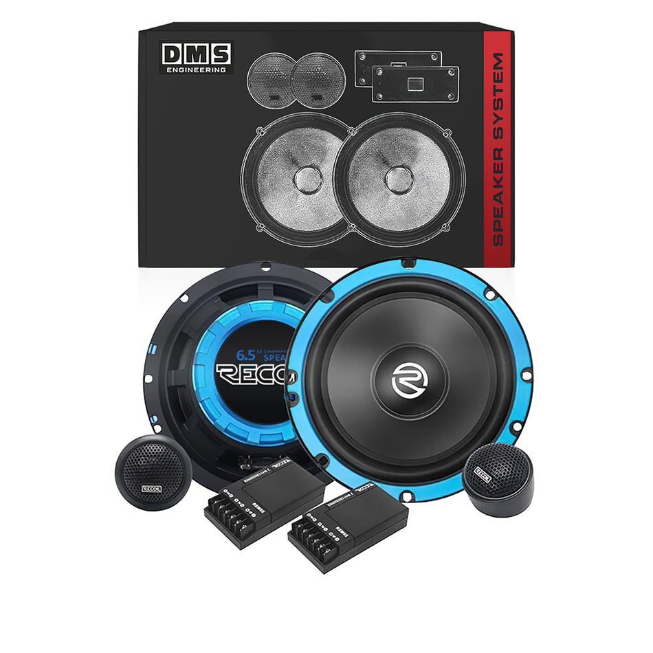 Premium 2-Way Car Component Speaker System