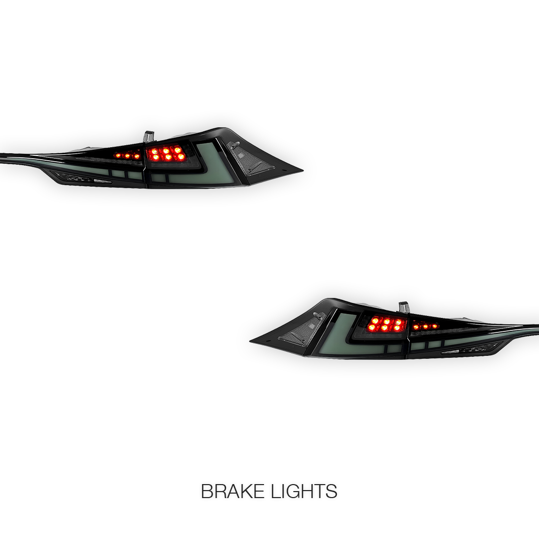 Lexus IS350 (2014 - 2020) Sequential Full LED Inner and Outer RGB Tail Lights Assembly